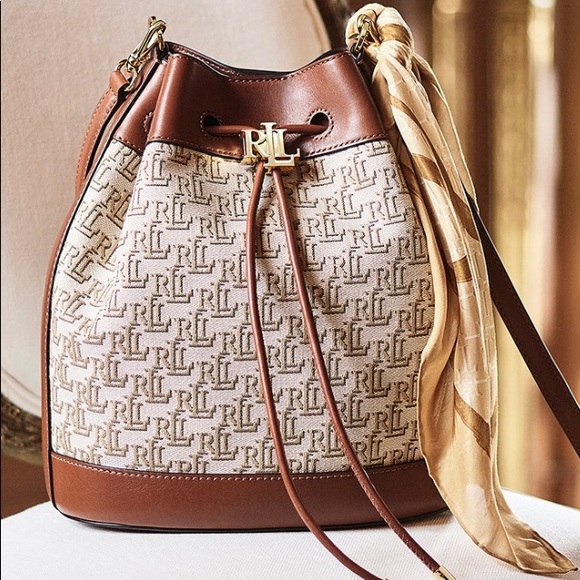 The Andie drawstring bag from Lauren Ralph Lauren.